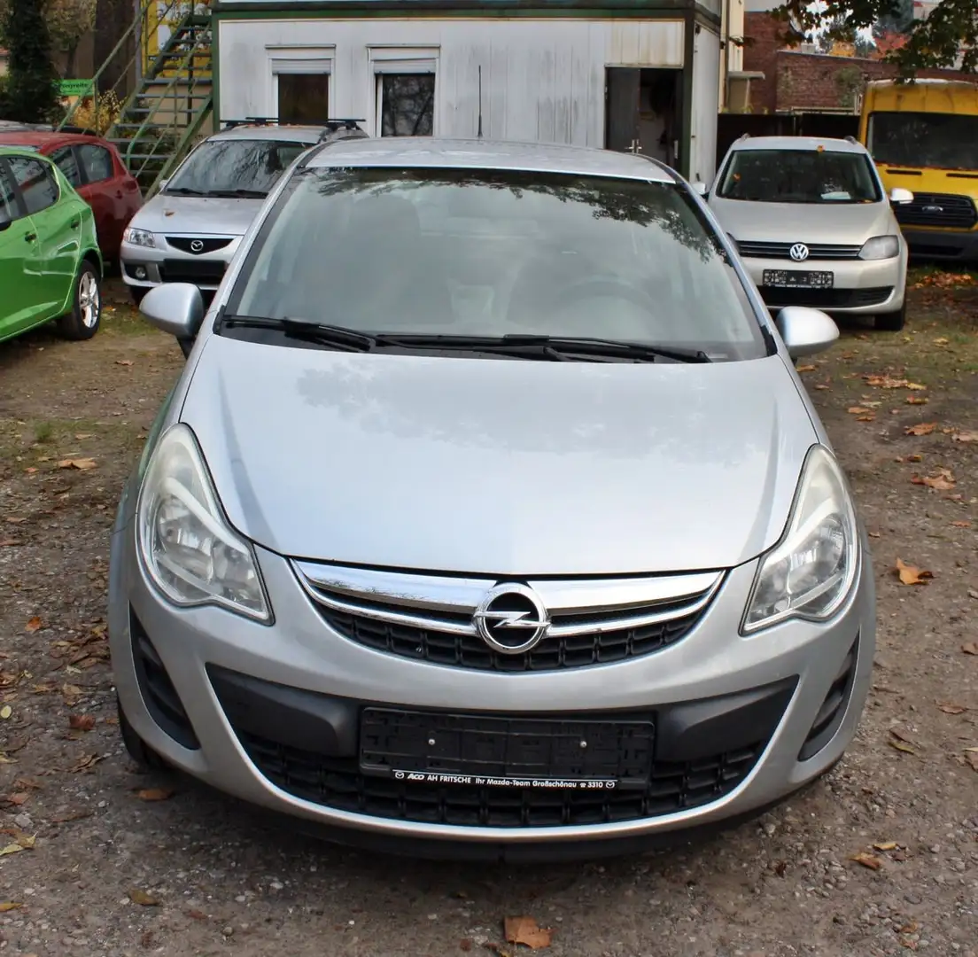 Opel Corsa 1.2 Twinport Edition / TÜV/AU 05/2027 Silber - 2