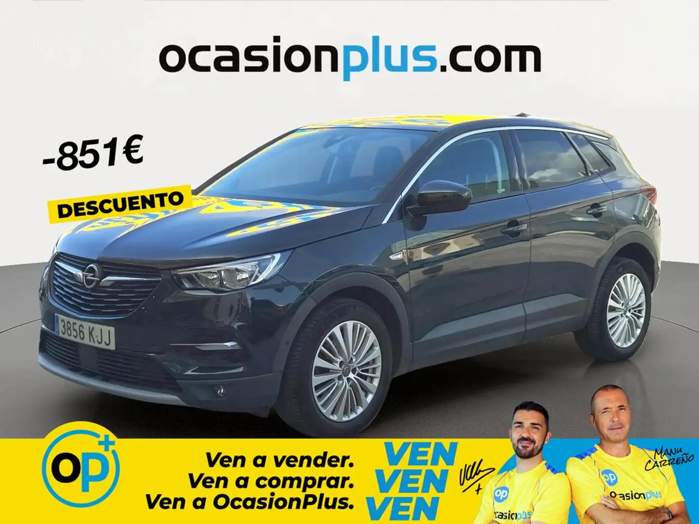 Opel Grandland X 1.2T S&S Excellence 130 Gris - 1