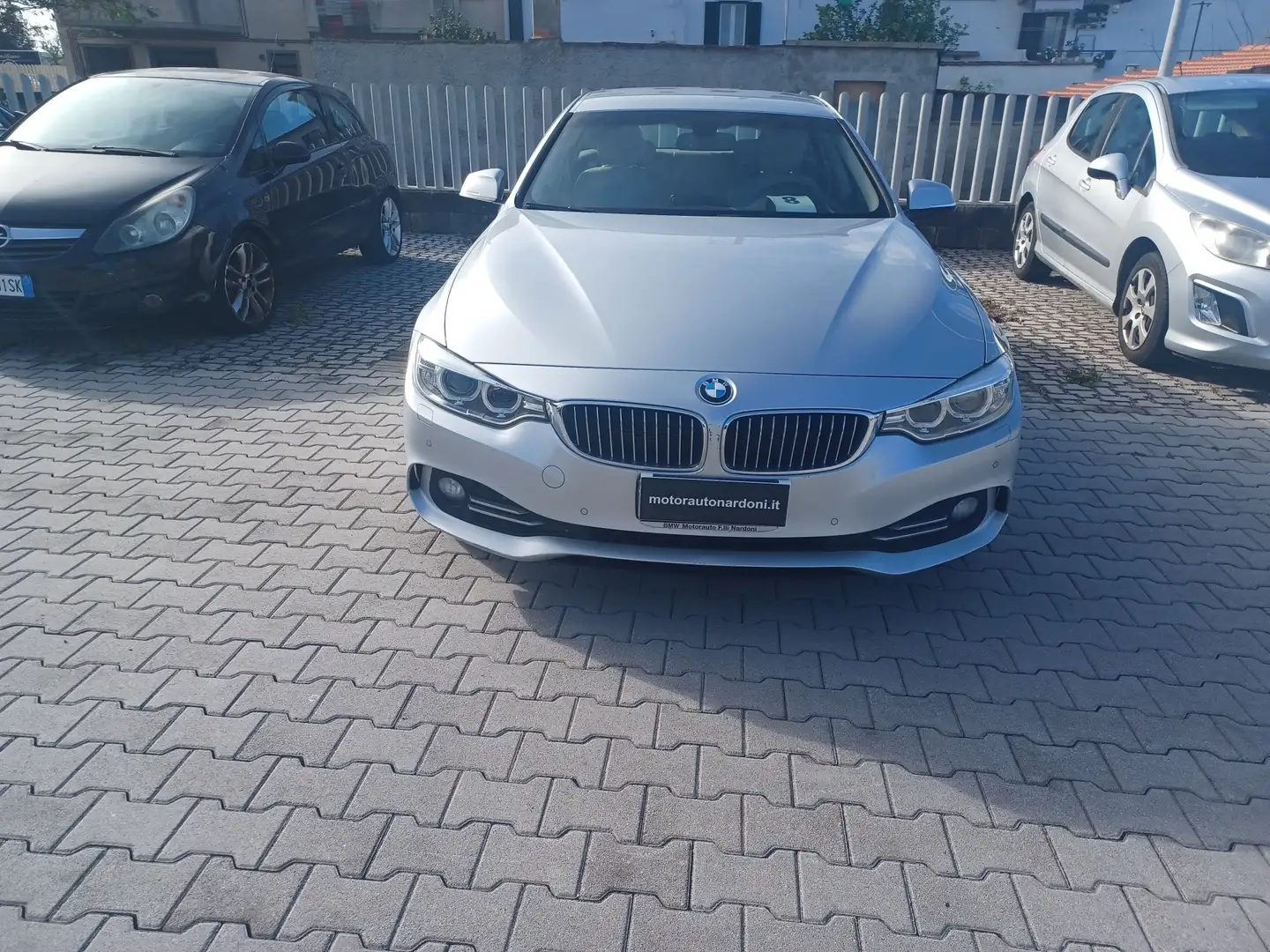 BMW 420 420d gran coupe' luxury Silber - 2