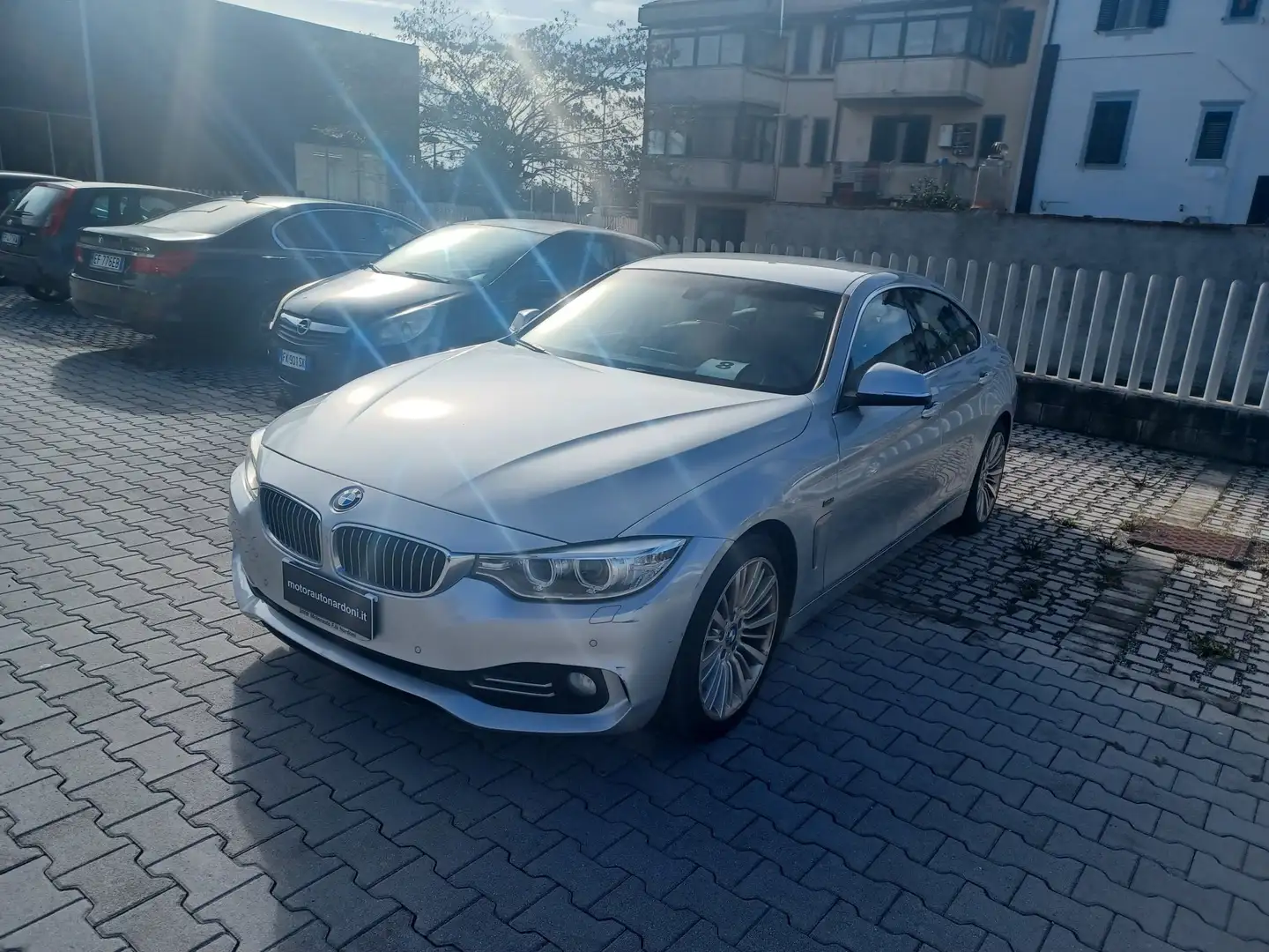 BMW 420 420d gran coupe' luxury Silber - 1