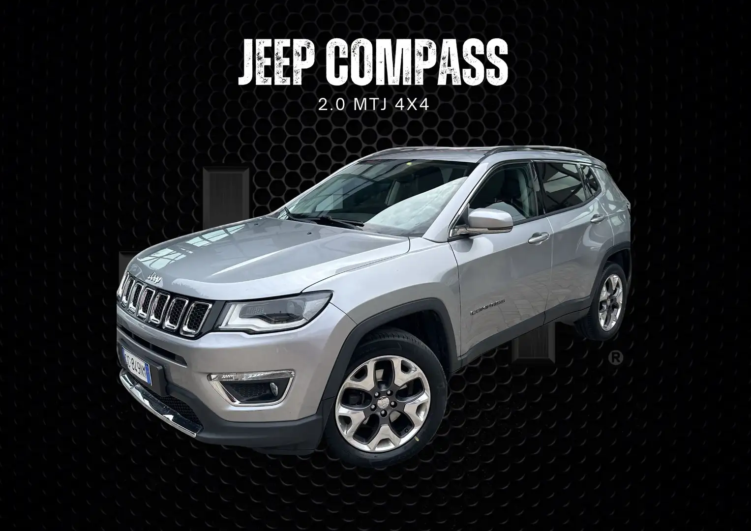 Jeep Compass Compass 2.0 mjt Limited 4wd 140cv auto my19 Gris - 1