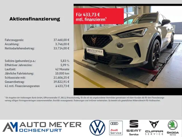 CUPRA Formentor VZ5 VZ5 2.5 TSI DSG 047/999 taiga grey Navi beats Sou