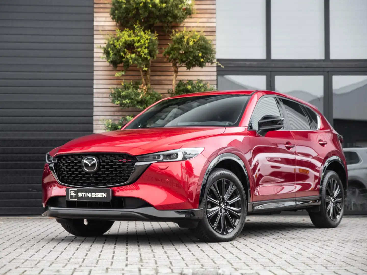 Mazda CX-5 2.5 e-SkyActiv-G M Hybrid 194 Homura / Comfort Pac Rouge - 1