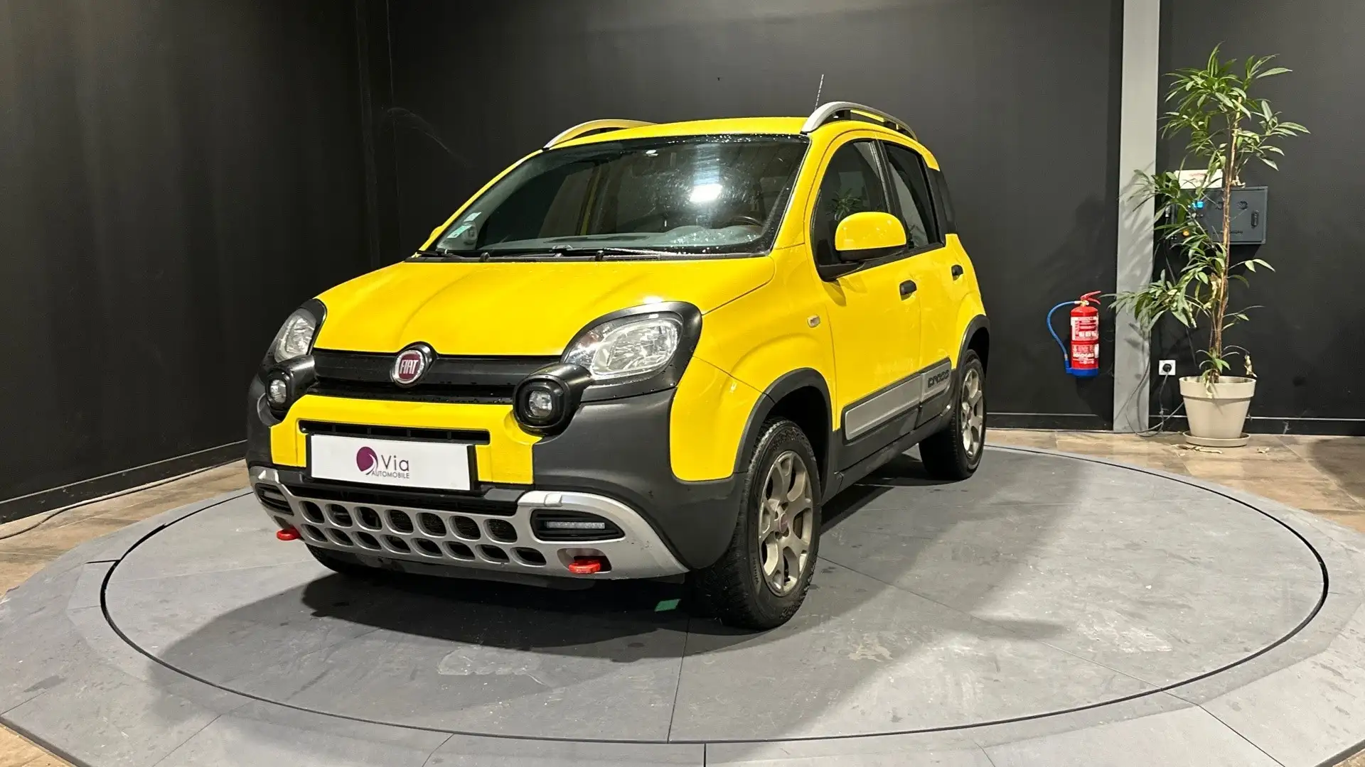 Fiat Panda 90 4x4 Pop Jaune - 1