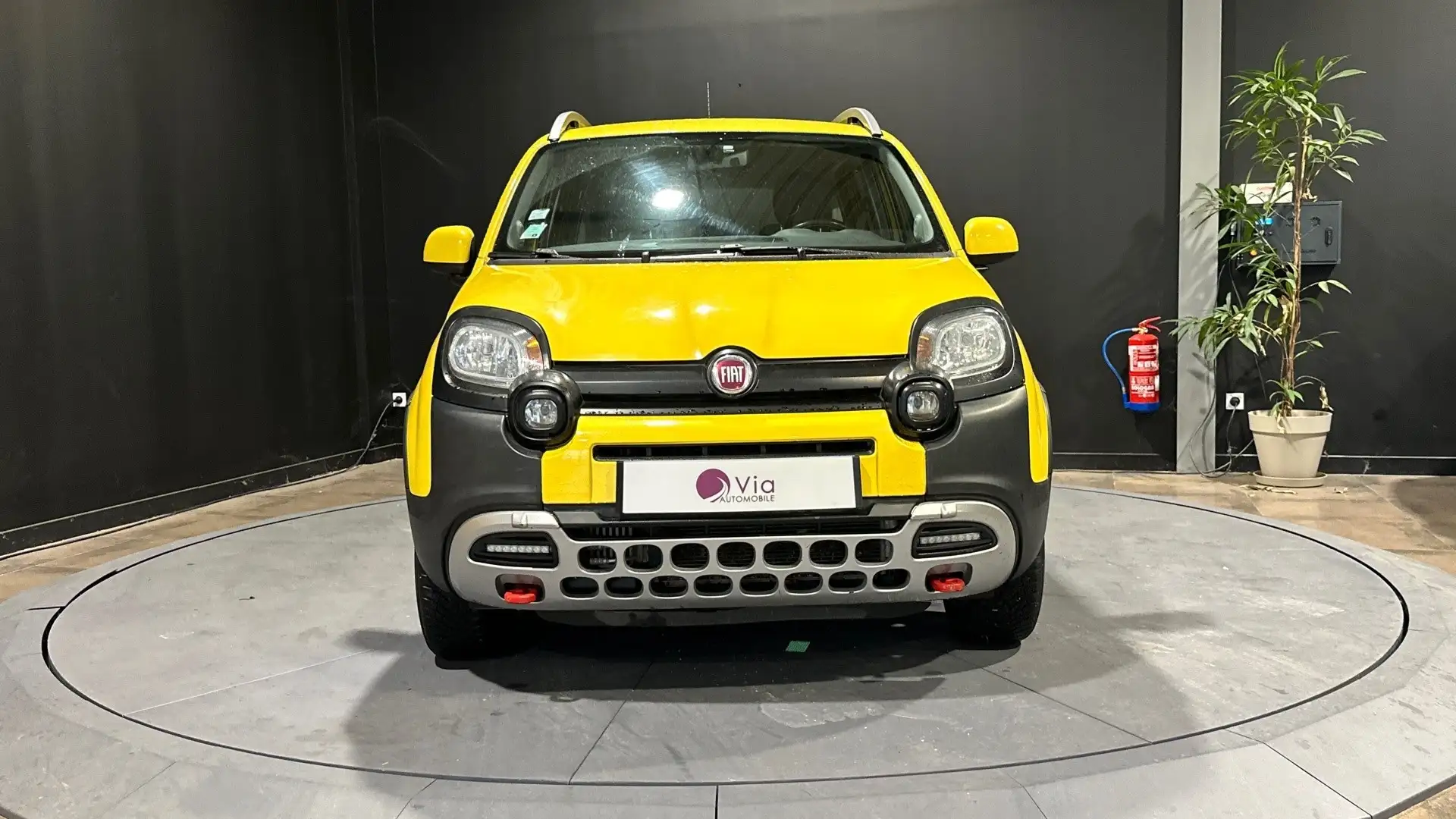 Fiat Panda 90 4x4 Pop Jaune - 2