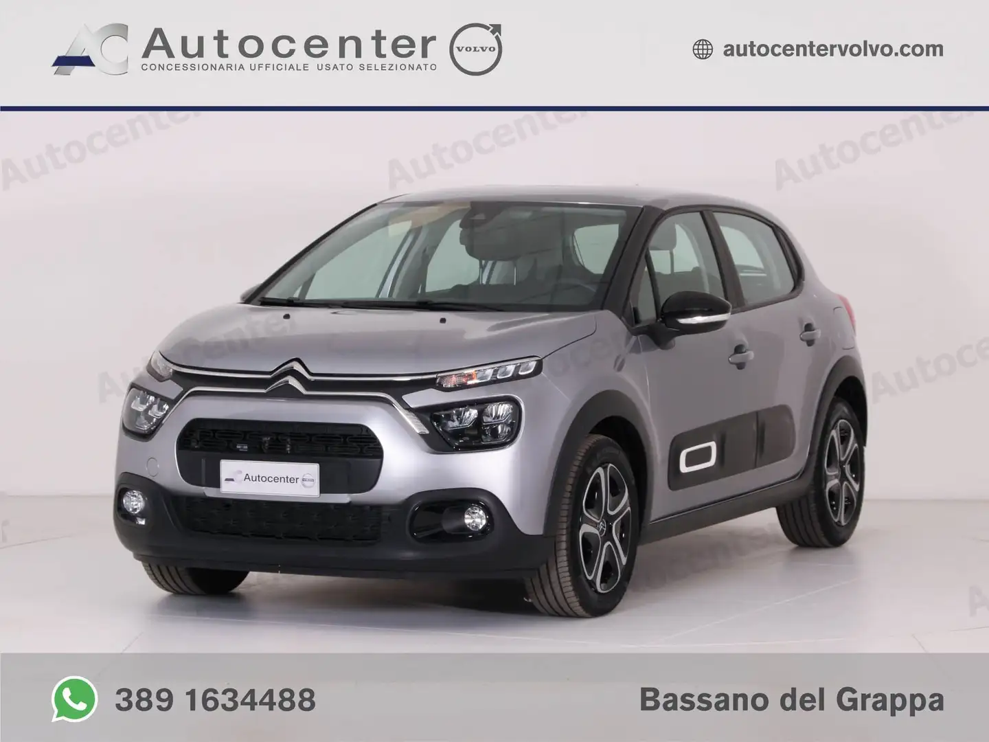 Citroen C3 C3 1.2 puretech Plus s&s 83cv neopatentati Grigio - 1