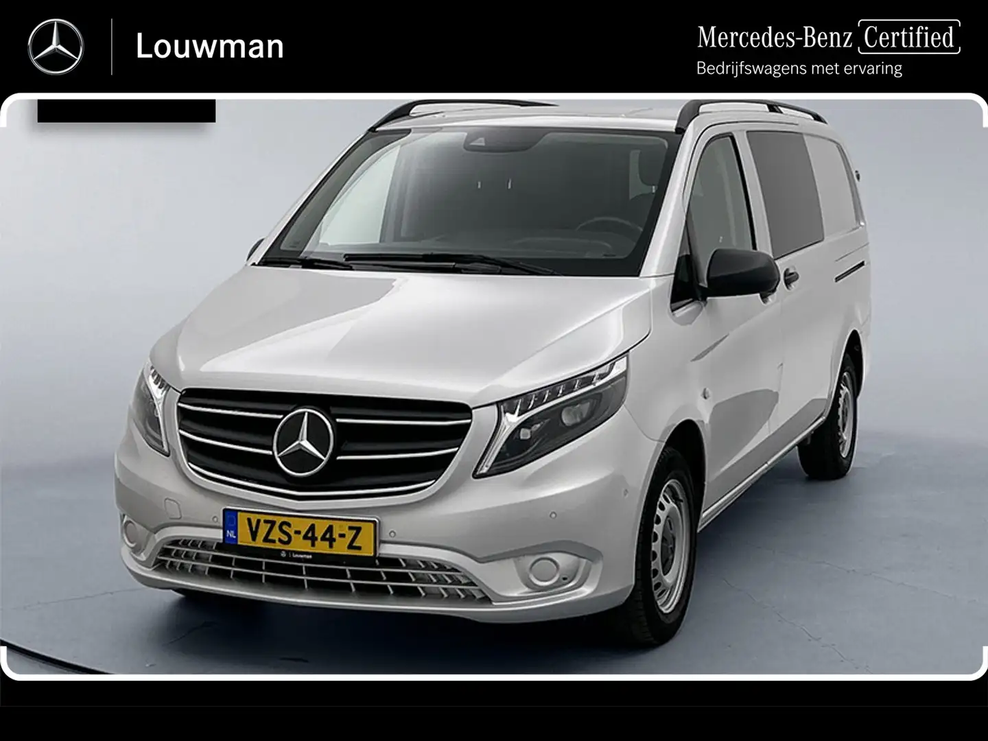 Mercedes-Benz Vito 114 CDI Lang 24 Maanden Certified Garantie Trekhaa Zilver - 1