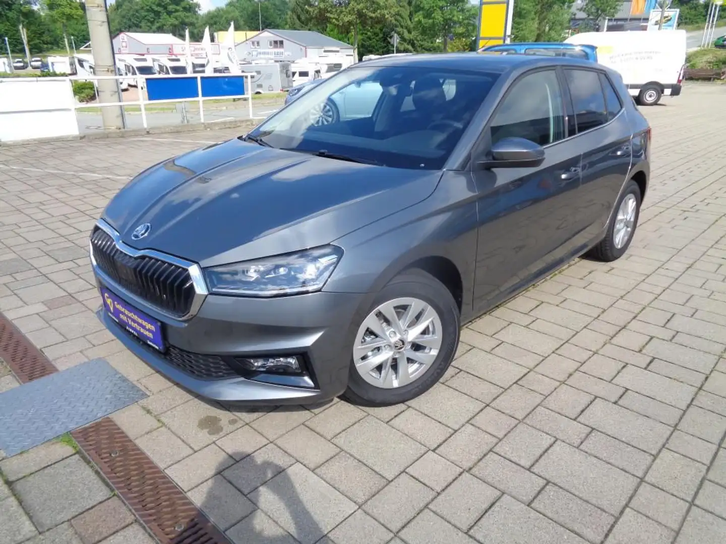 Skoda Fabia 1.0, 95 PS LED, DAB, Climatronic, Sitzhzg. Grau - 1