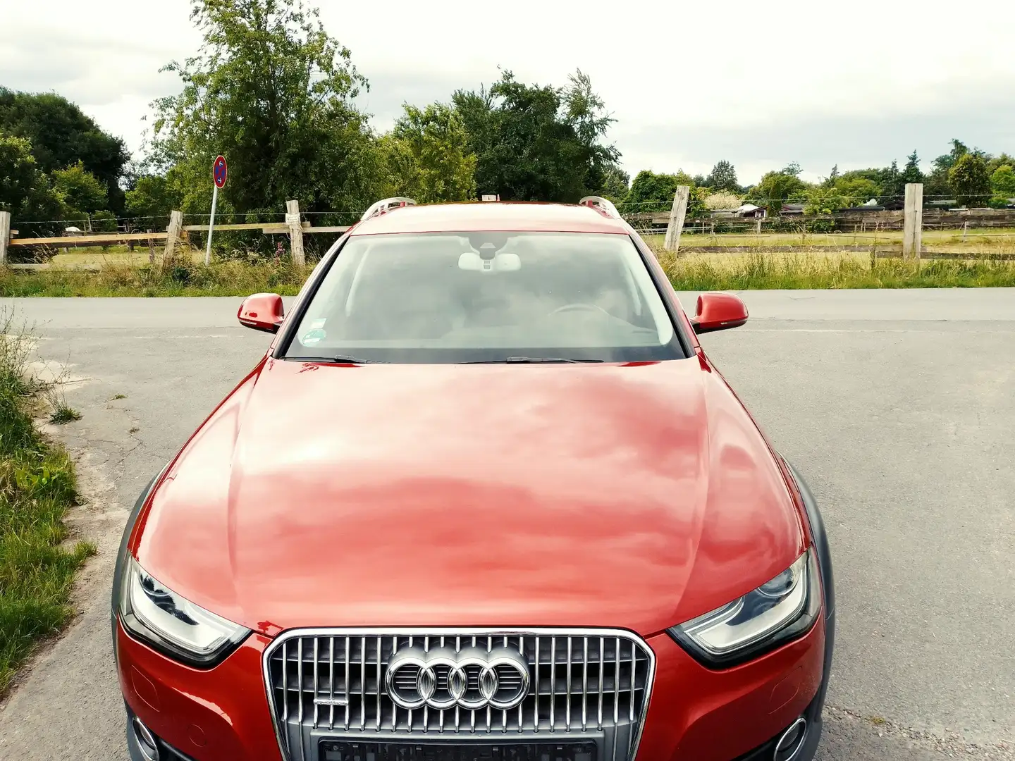 Audi A4 allroad 3.0 TDI clean diesel Червоний - 2