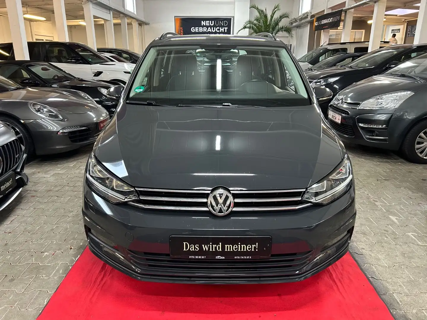 Volkswagen Touran Comfortline BMT*1.HAND*TÜV NEU*ACC*AHK* Grau - 2