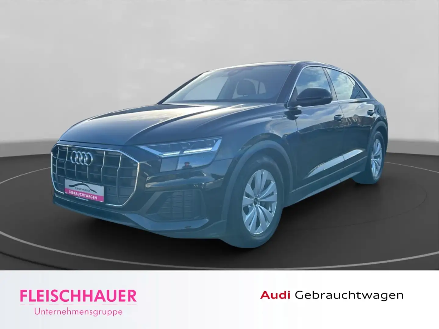Audi Q8 50 TDI quattro DSG+NAVI+SOUNDSYSTEM+LEDER+SHZ Schwarz - 1