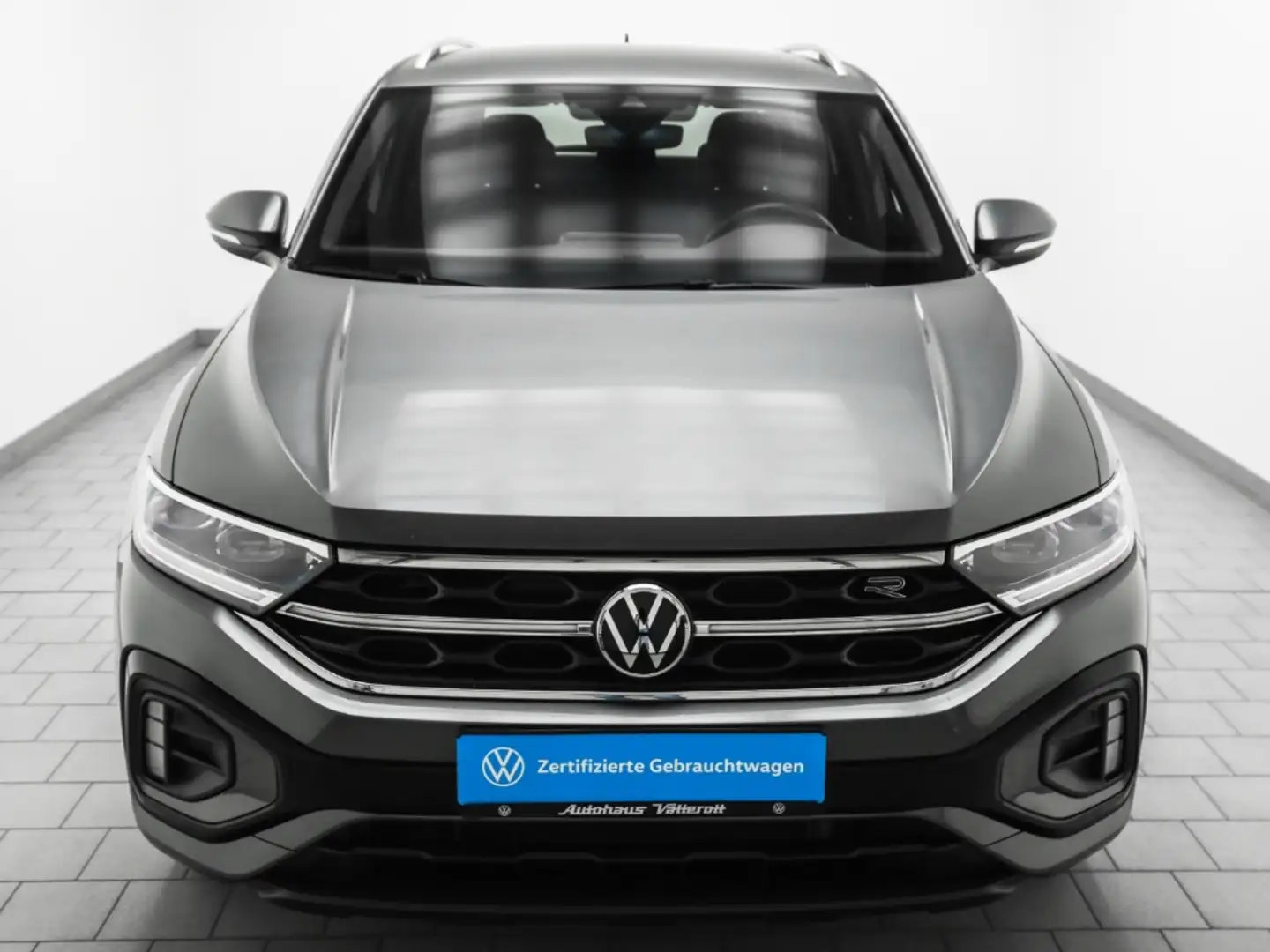 Volkswagen T-Roc 1.5 TSI R line Navi AHK Grau - 2