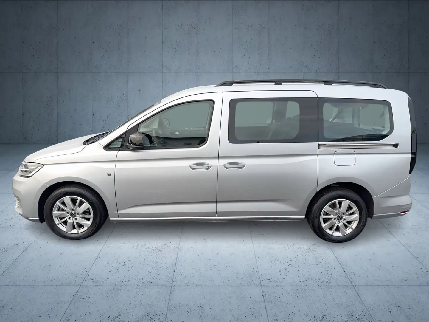 Volkswagen Caddy Life 2.0 TDI 7-Sitz/Nav/LED/AppCon/BT Silber - 2