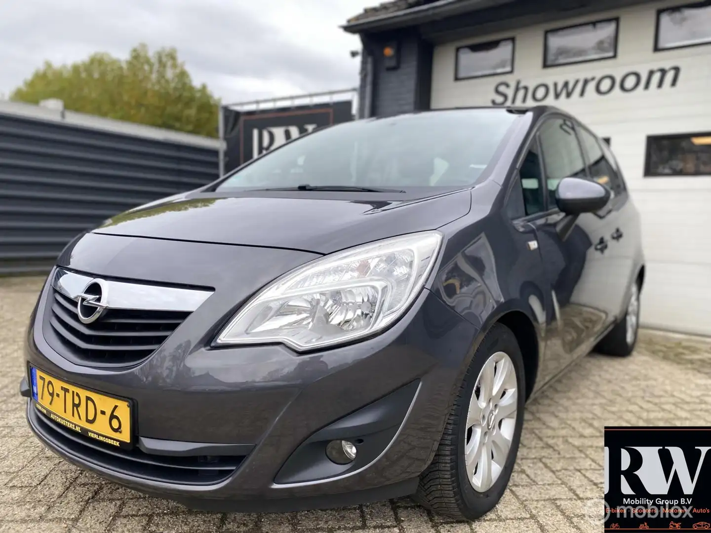 Opel Meriva 1.4 Turbo Cosmo *AIRCO*CLIMATE*CRUISE-CONTROL* Grijs - 1