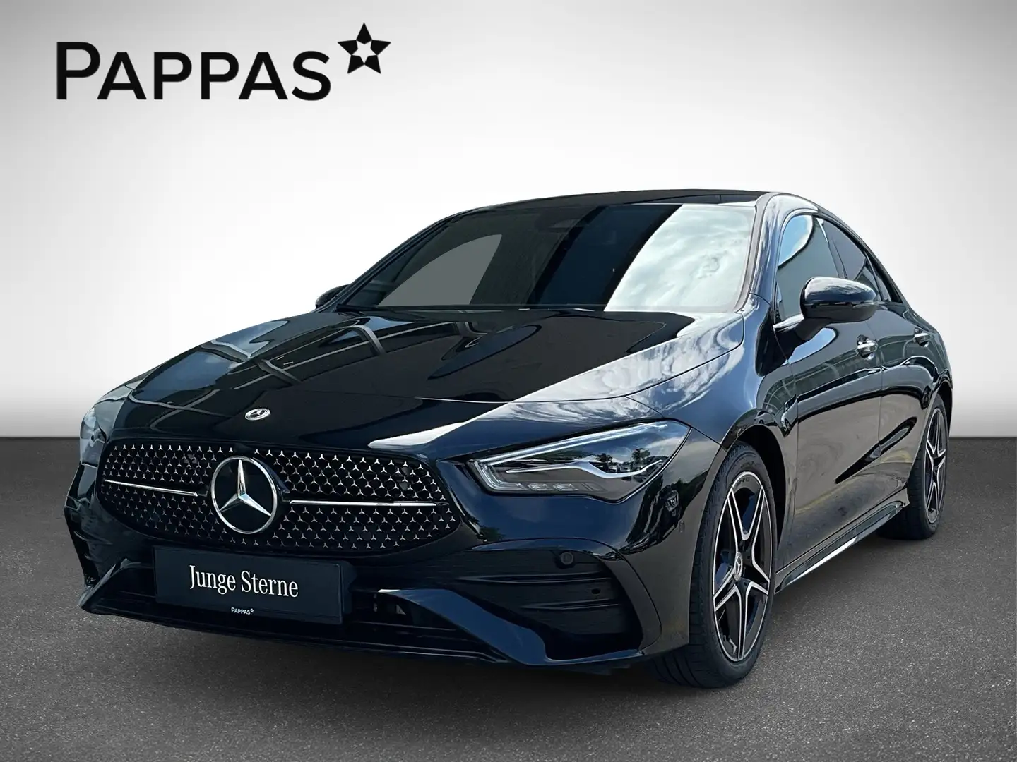 Mercedes-Benz CLA 200 Coupé AMG Line Premium*Night-Paket*Licht-und Sicht Schwarz - 2
