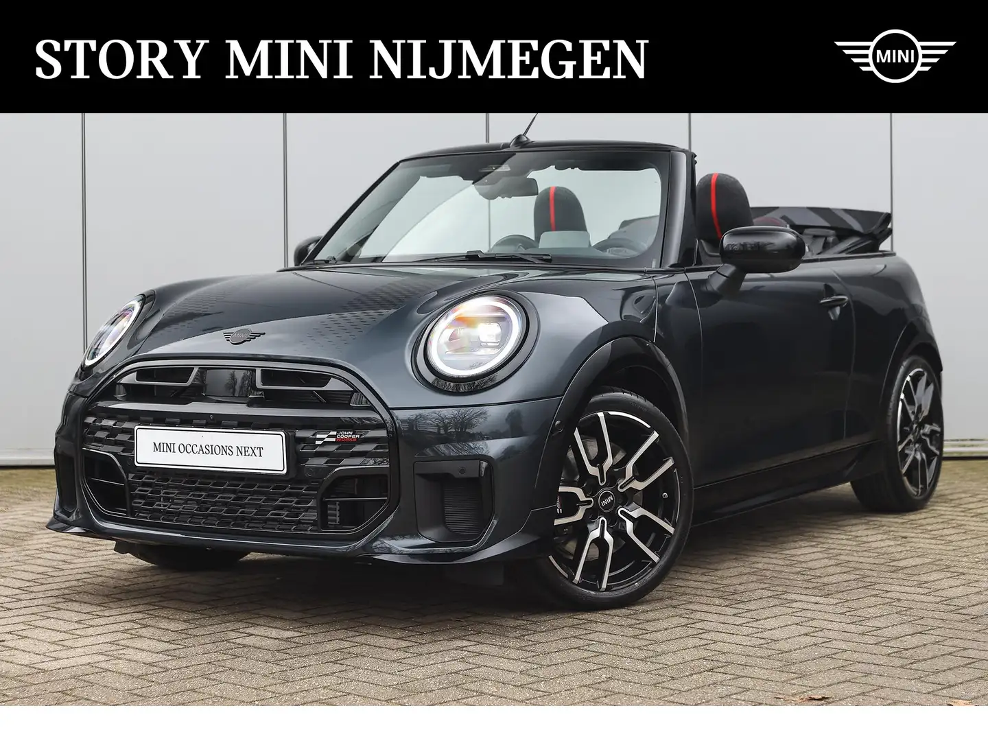 MINI Cooper S Cabrio Automaat / JCW / Pakket XL / 18" JCW Lap Spoke 2-t Šedá - 1