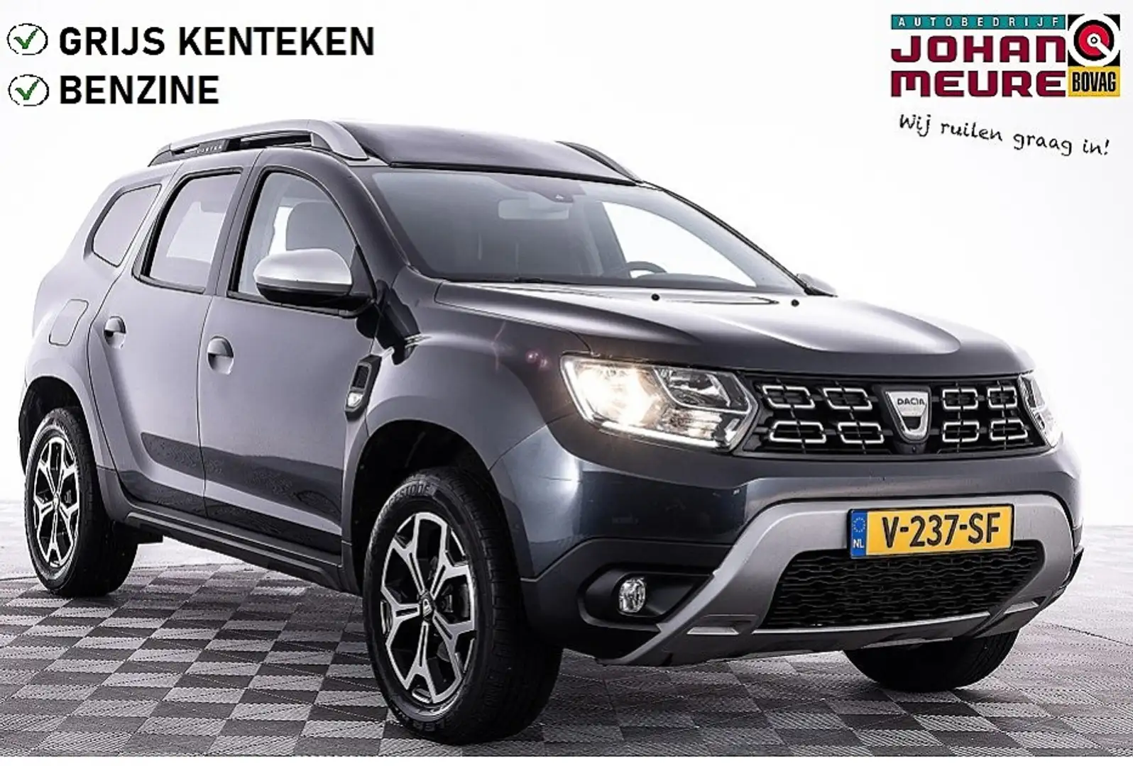 Dacia Duster 1.2 TCe 4x2 Ambiance | VAN| GRIJS KENTEKEN | ✅ 1e Сірий - 1