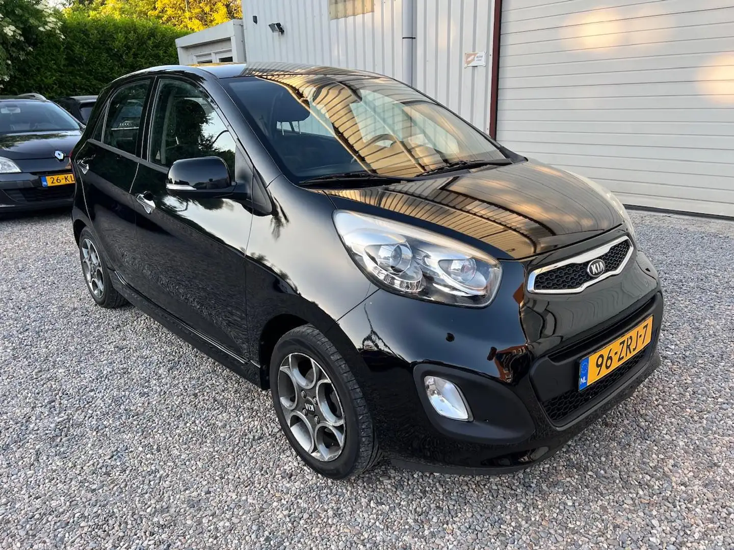 Kia Picanto 1.0 CVVT Design Edition LED.AIRCO.USB.APK.NAP! Schwarz - 2
