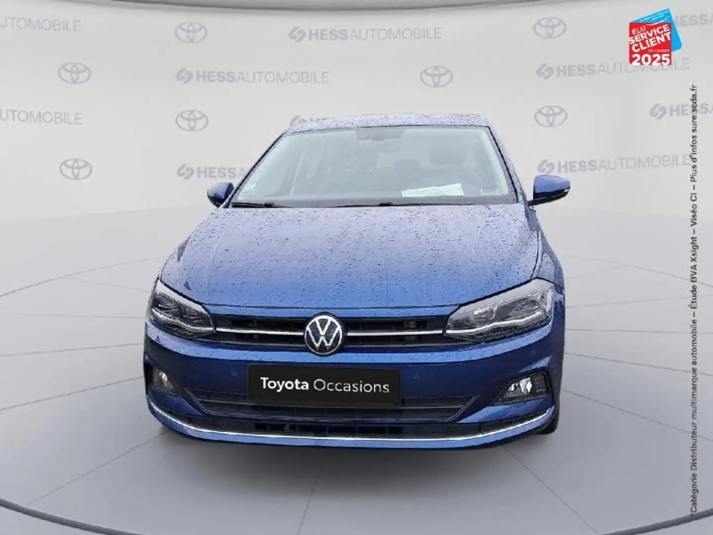 Volkswagen Polo 1.0 TSI 115ch Carat Euro6d-T Gris - 2