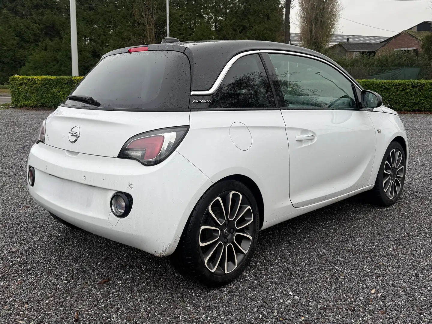 Opel Adam Adam 1.2i 70cv*Toit pano*sièges&volant chauffants* Blanc - 2