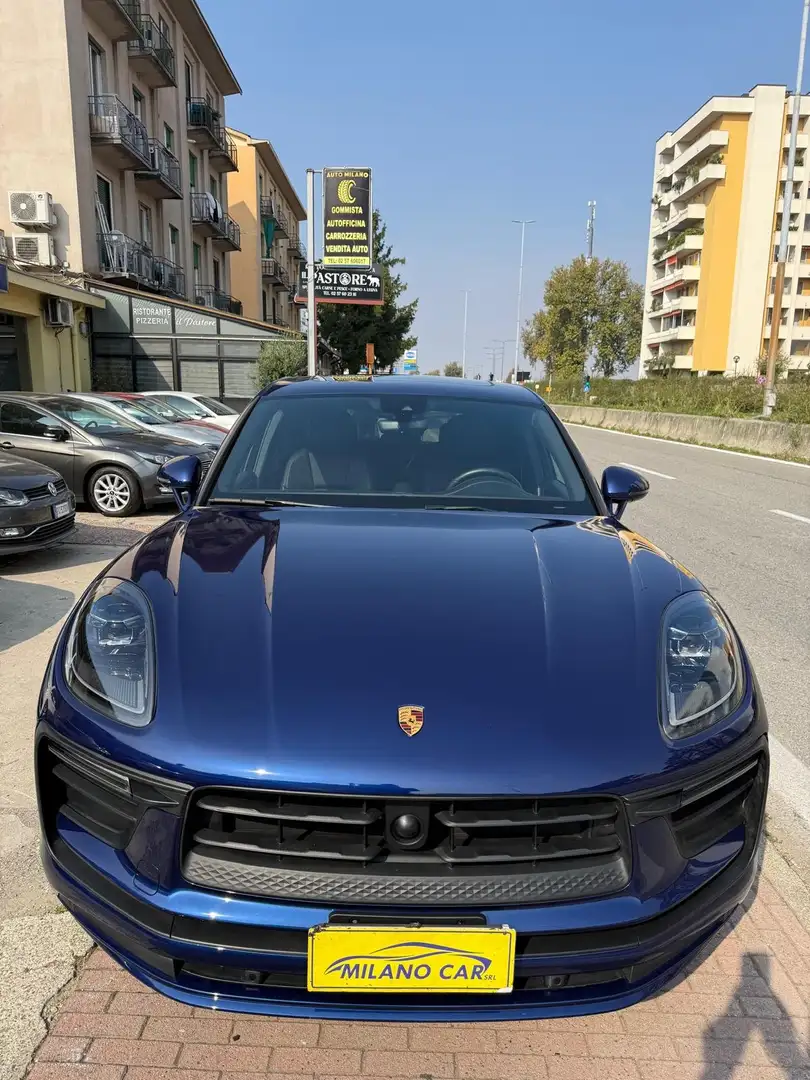 Porsche Macan 2.0 265cv pdk MY22 FULL TETTO Bleu - 1
