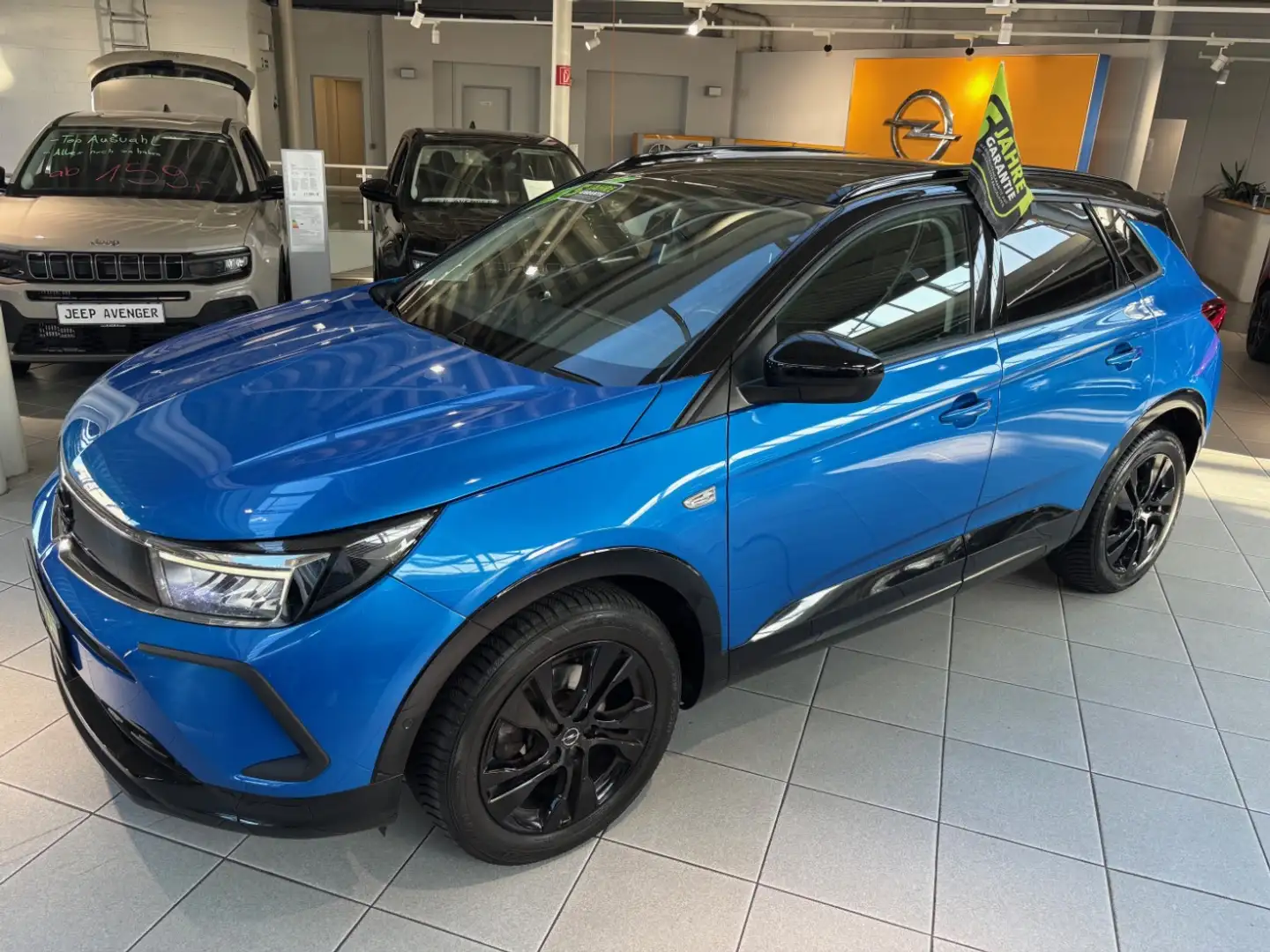 Opel Grandland 1.2 Navi,LED,PDC,AGR,Kamera,L+Sitzhzg Blau - 2
