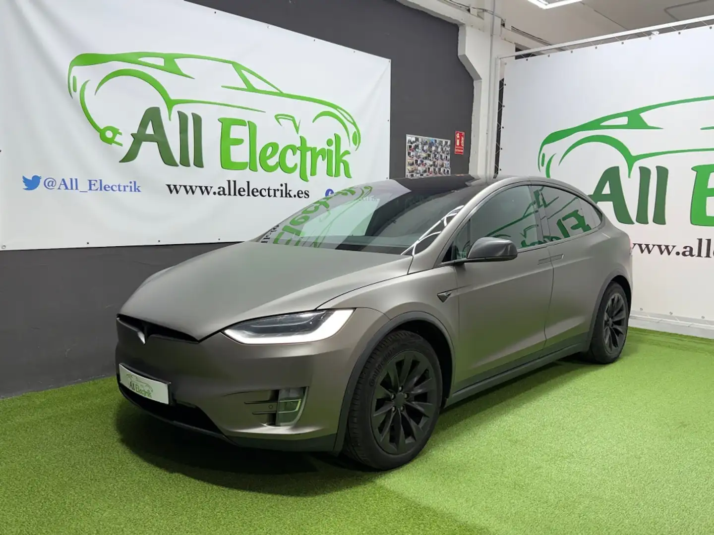 Tesla Model X 100D AWD Gris - 2