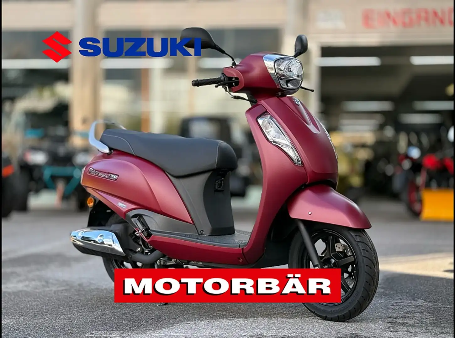 Suzuki Address Address 125 105 KG Rouge - 1