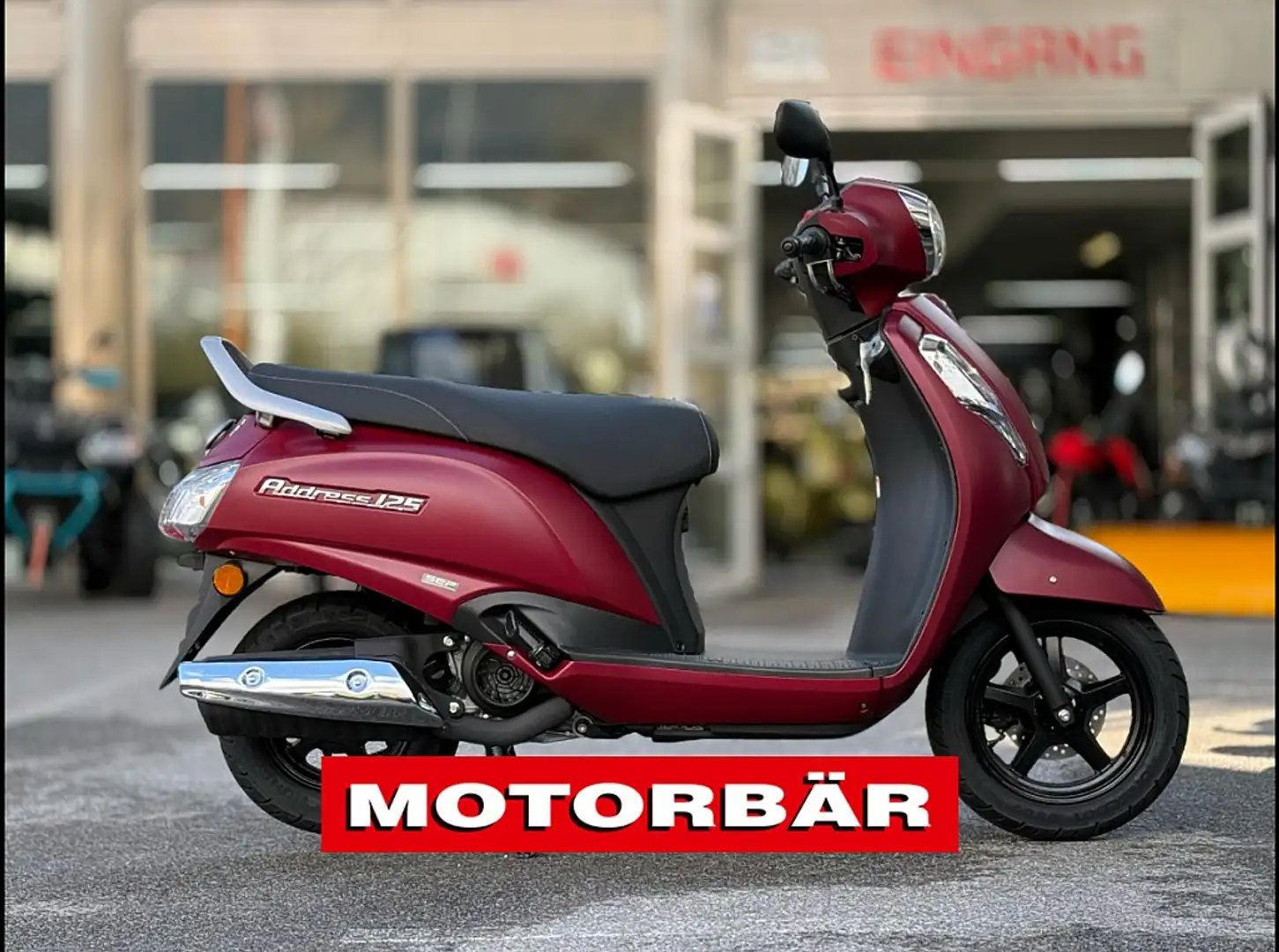 Suzuki Address Address 125 105 KG Rouge - 2