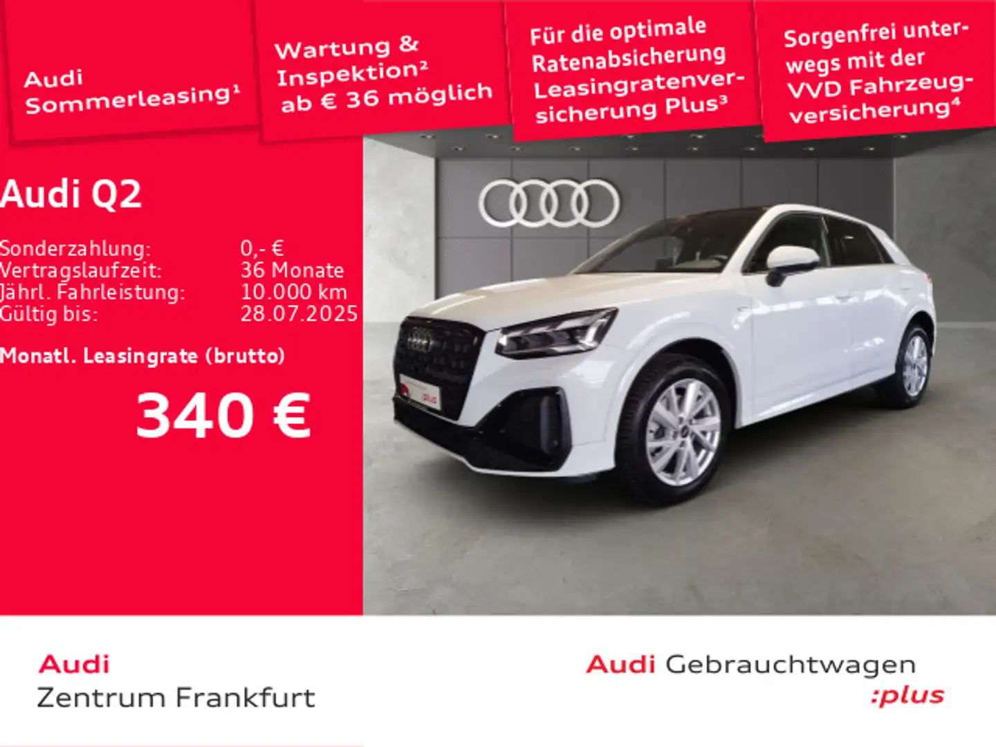 Audi Q2 35 TDI S tronic S line MatrixLED AHK B&O Weiß - 1