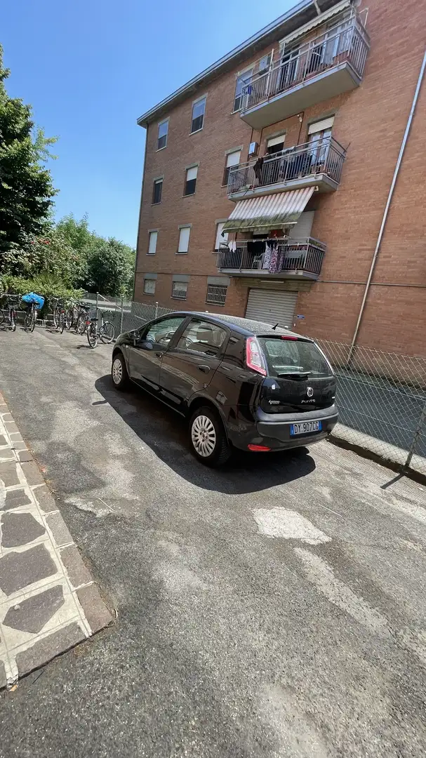 Fiat Punto Evo metano Nero - 1