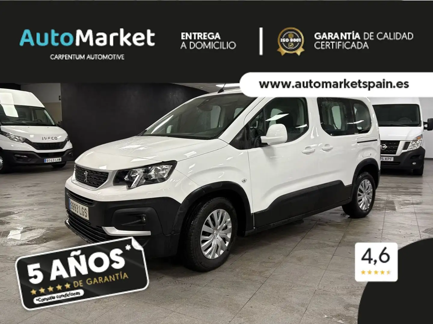 Peugeot Rifter MIXTA Wit - 2