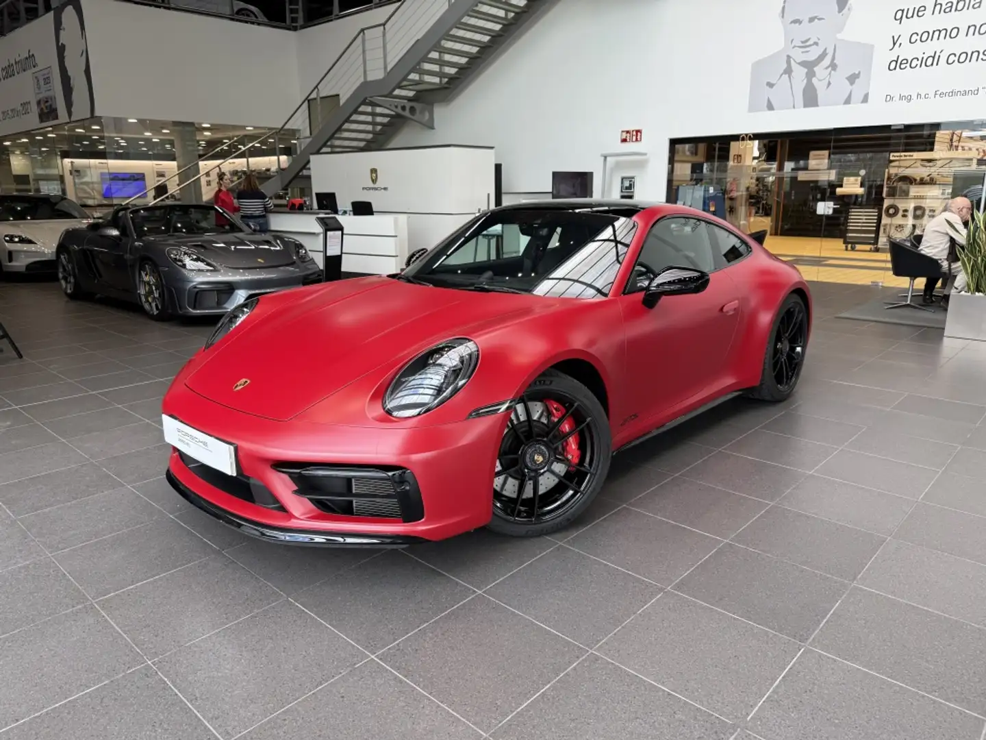 Porsche 911 Deportivo Automático de 2 Puertas Rojo - 1