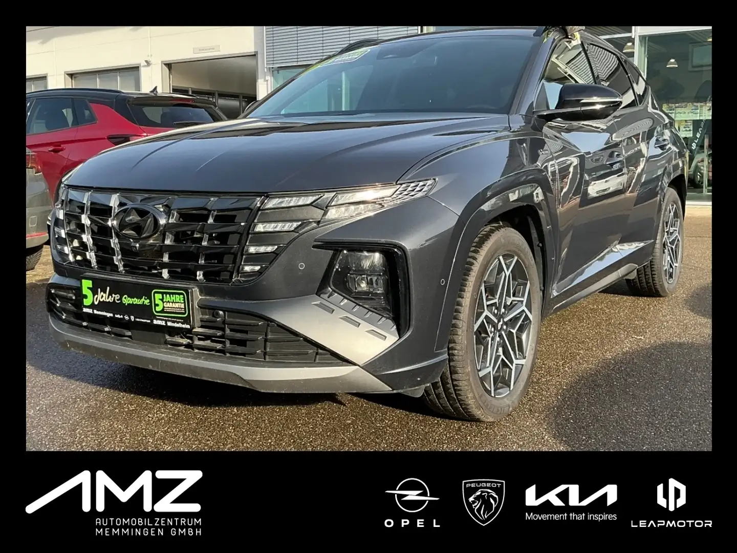 Hyundai TUCSON 1.6 T-GDI N Line *Memory*4xSitzheizung* Grau - 1