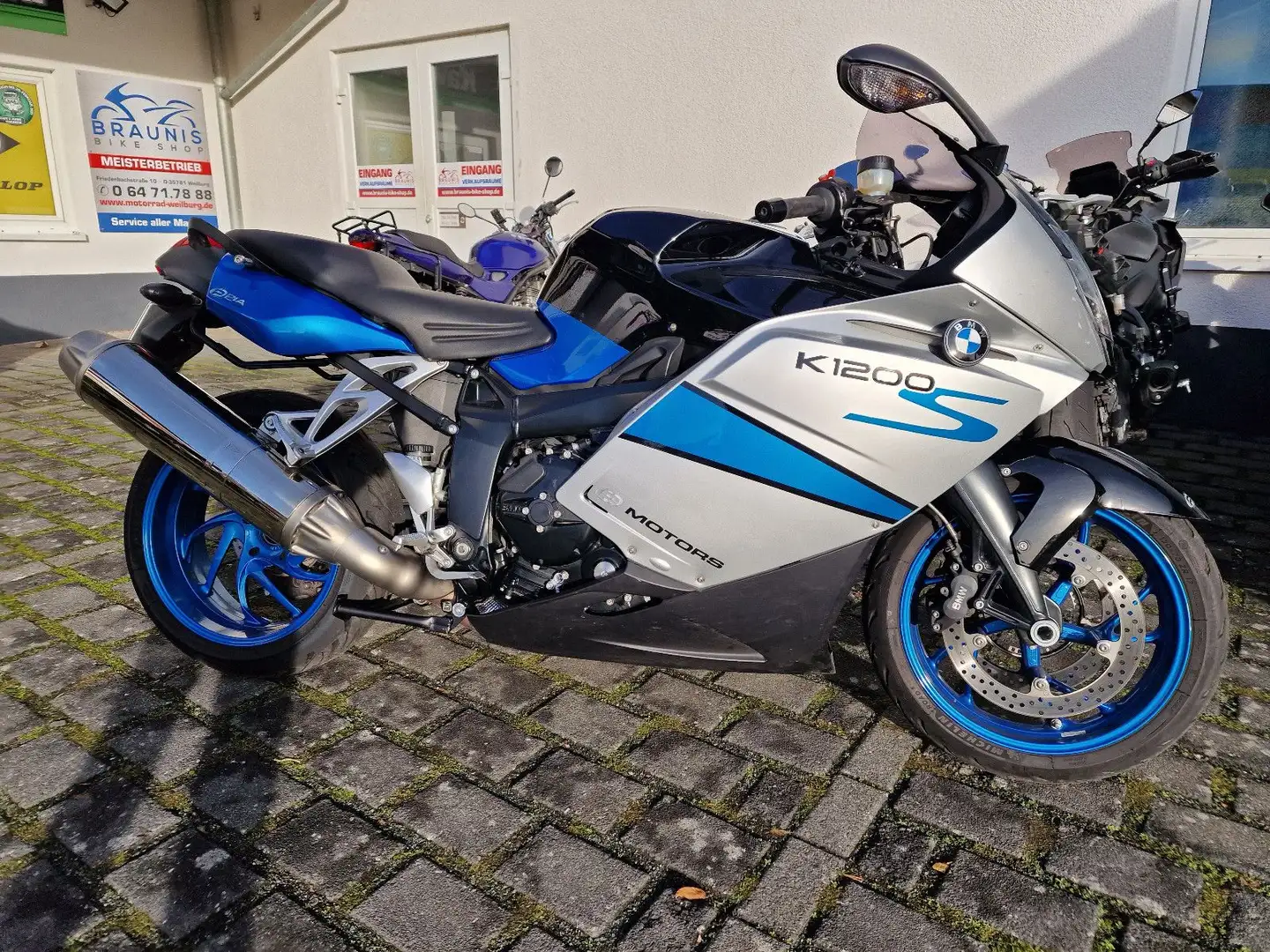 BMW K 1200 S Bleu - 1