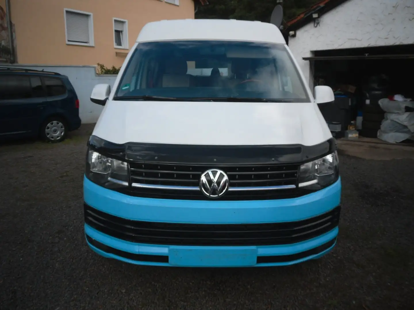 Volkswagen T6 Transporter Mittelhochdach Champer 204PS TDI Weiß - 2