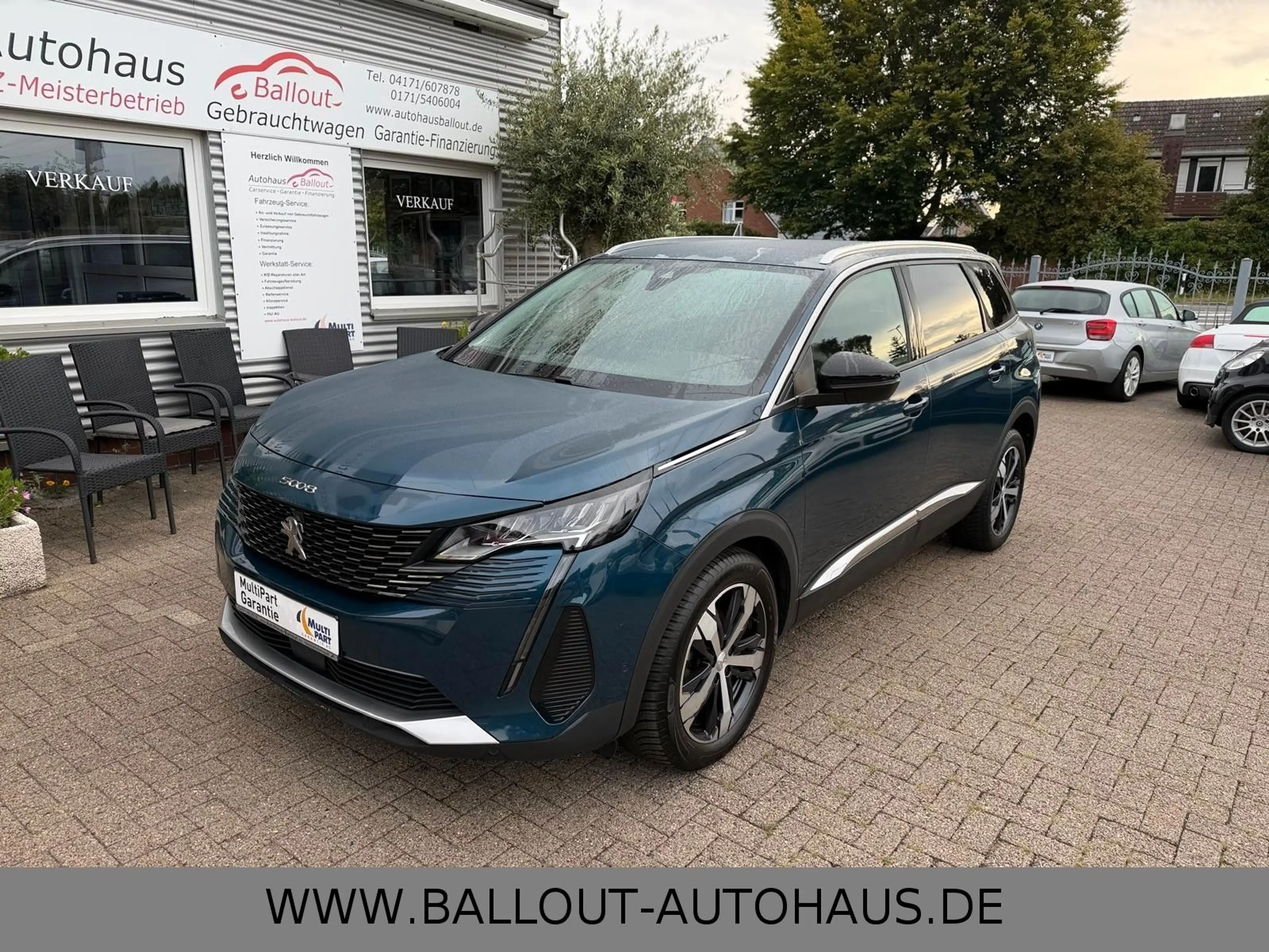 Peugeot 5008 Allure*1.HAND*LED*7-SITZER*SPUR*TOT*SHZ*EU6 — photo 2