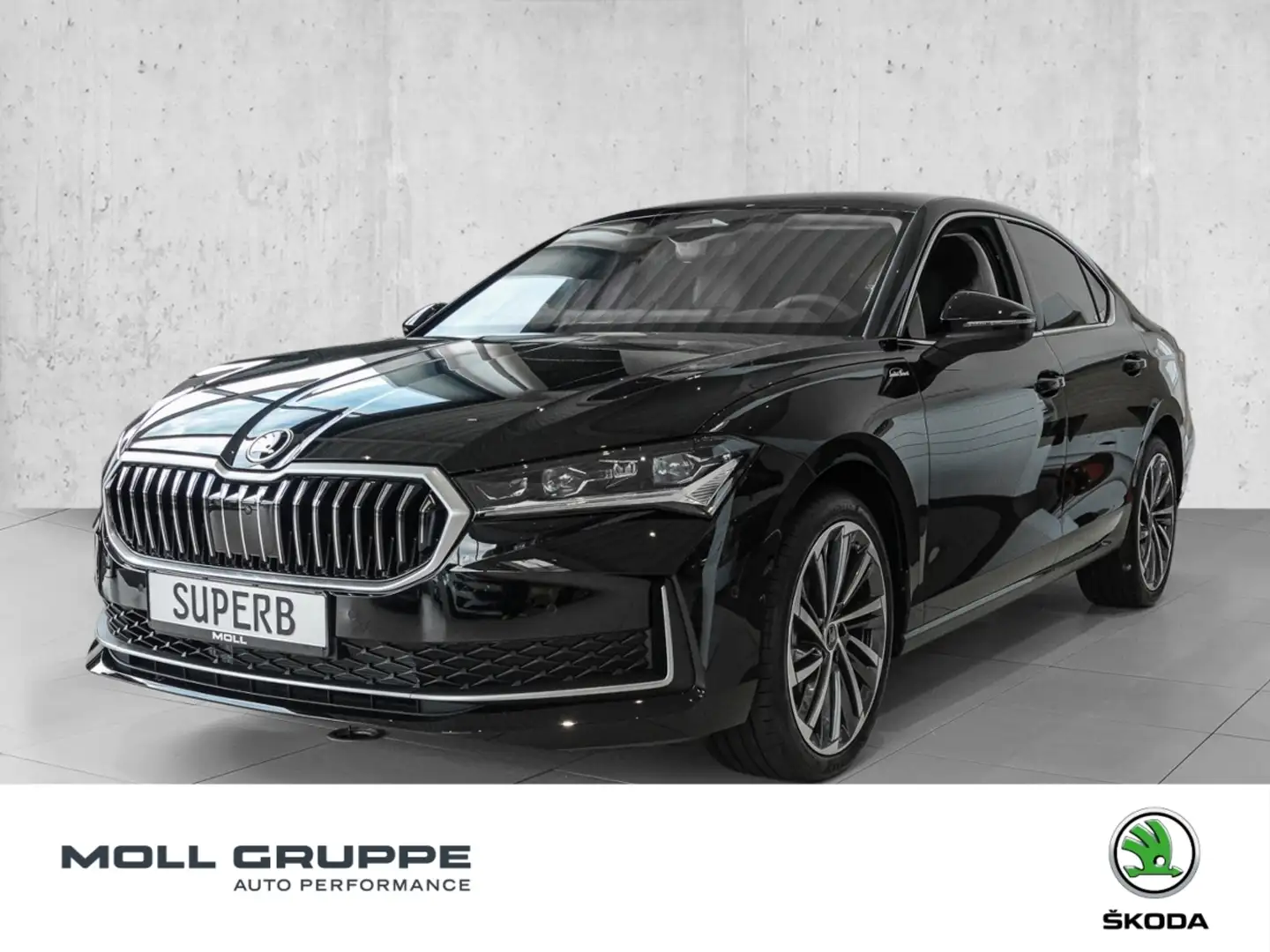 Skoda Superb L&K 142kW 2.0 TDI DSG MATRIX 360 4xSHZ ACC Noir - 1