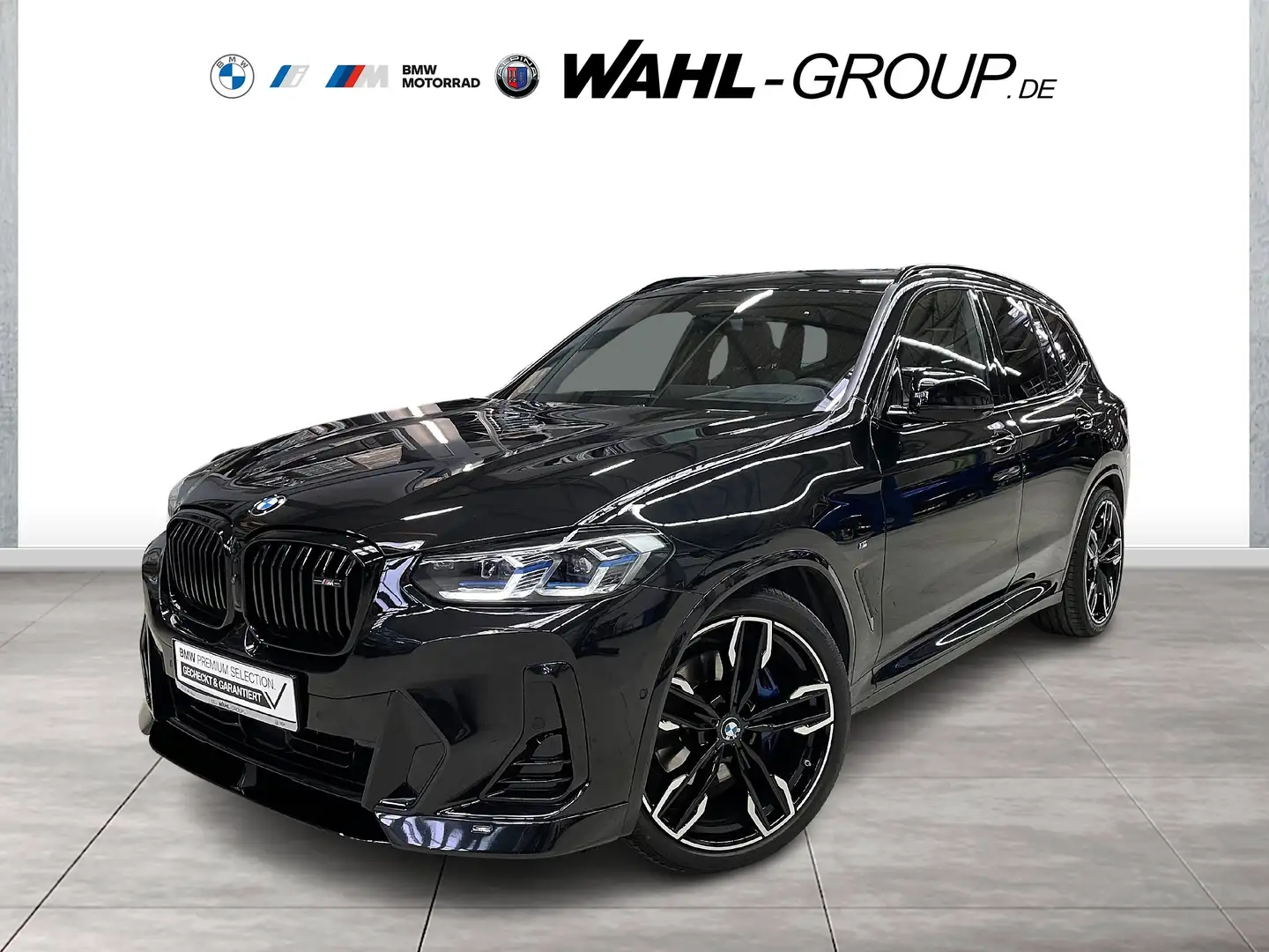 BMW X3 M 40d HEAD-UP HIFI DAB PANO AHK LASER ALU 21" Nero - 1