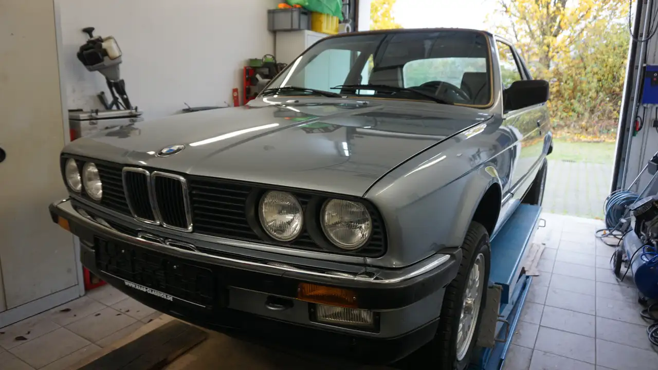 BMW 318i Oldtimer Bauer Cabriolet- H-Kennzeichen, foto 7