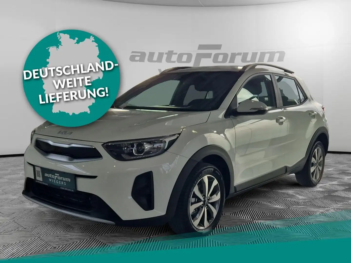Kia Stonic 1.0T VISION +NAVI+PDC+KAMERA+SHZ Weiß - 1