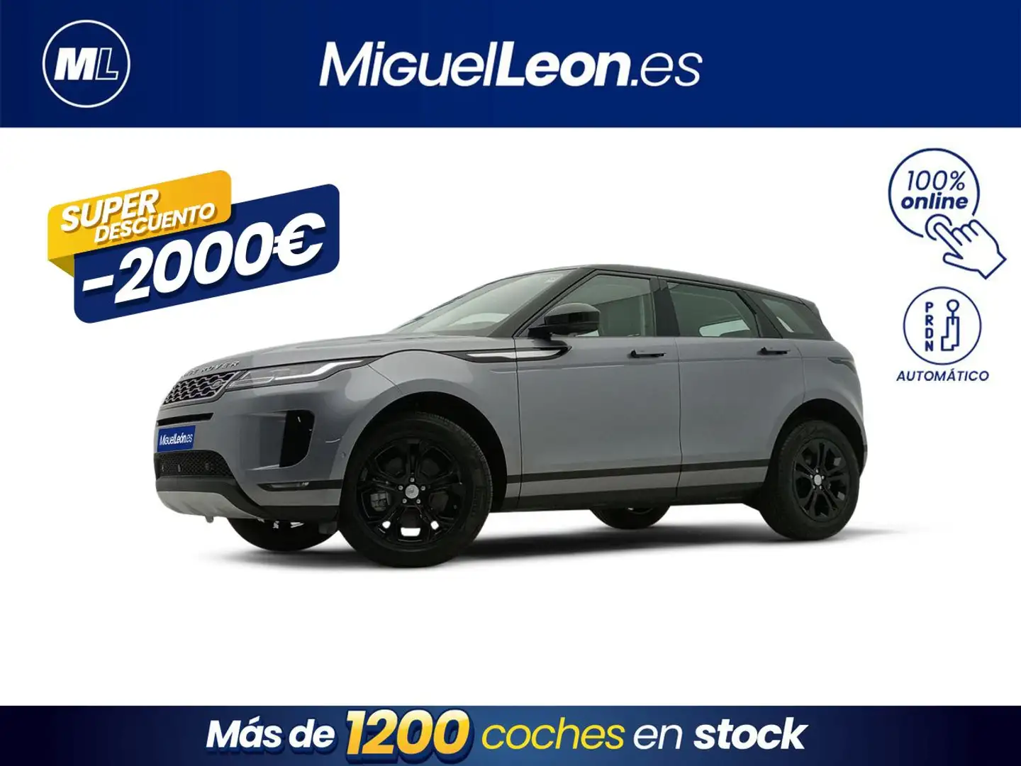 Land Rover Range Rover Evoque 2.0 D150 S AUTO 4WD MHEV Gris - 1