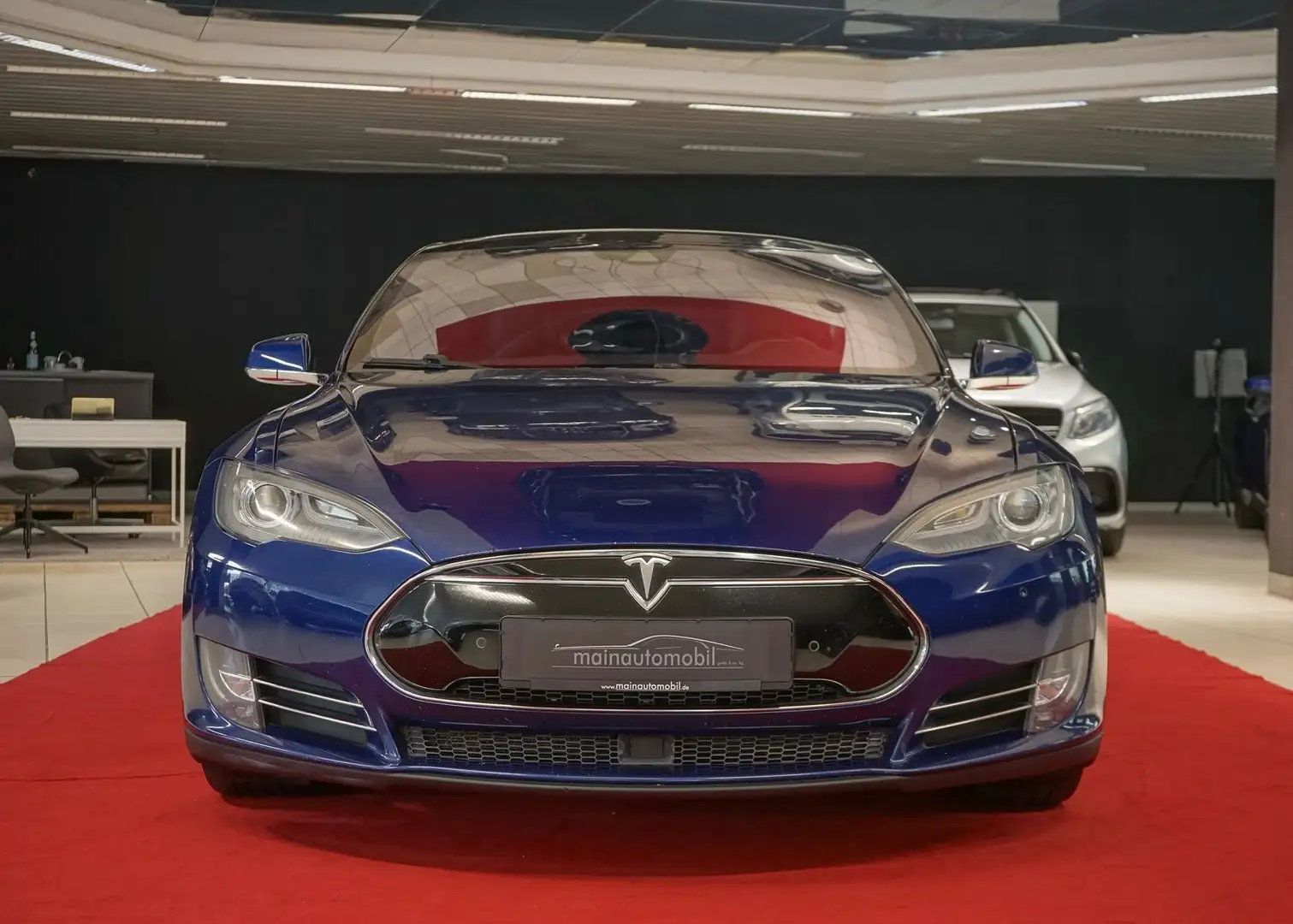 Tesla Model S 90D SCFree MWST Pano Autopilot Gen 3.0 Bleu - 1