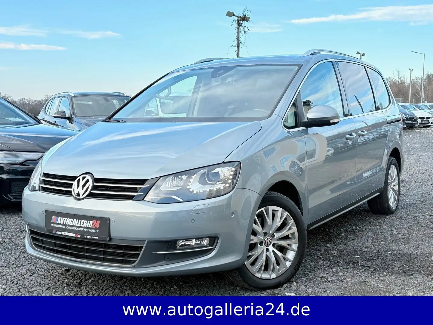 Volkswagen Sharan HIGHLINE 7-SITZER Navi Leder Kamera SPORT Grau - 1