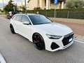 Audi RS6 OK PERMUTA Avant 4.0 mhev quattro CARBOCERAMICA Blanc - thumbnail 1