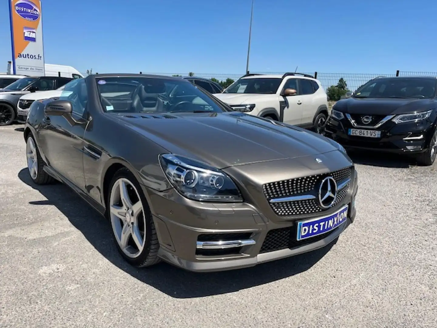 Mercedes-Benz SLK 350 BlueEfficiency - BVA 7G-Tronic Plus  CABRIOLET Marrón - 2