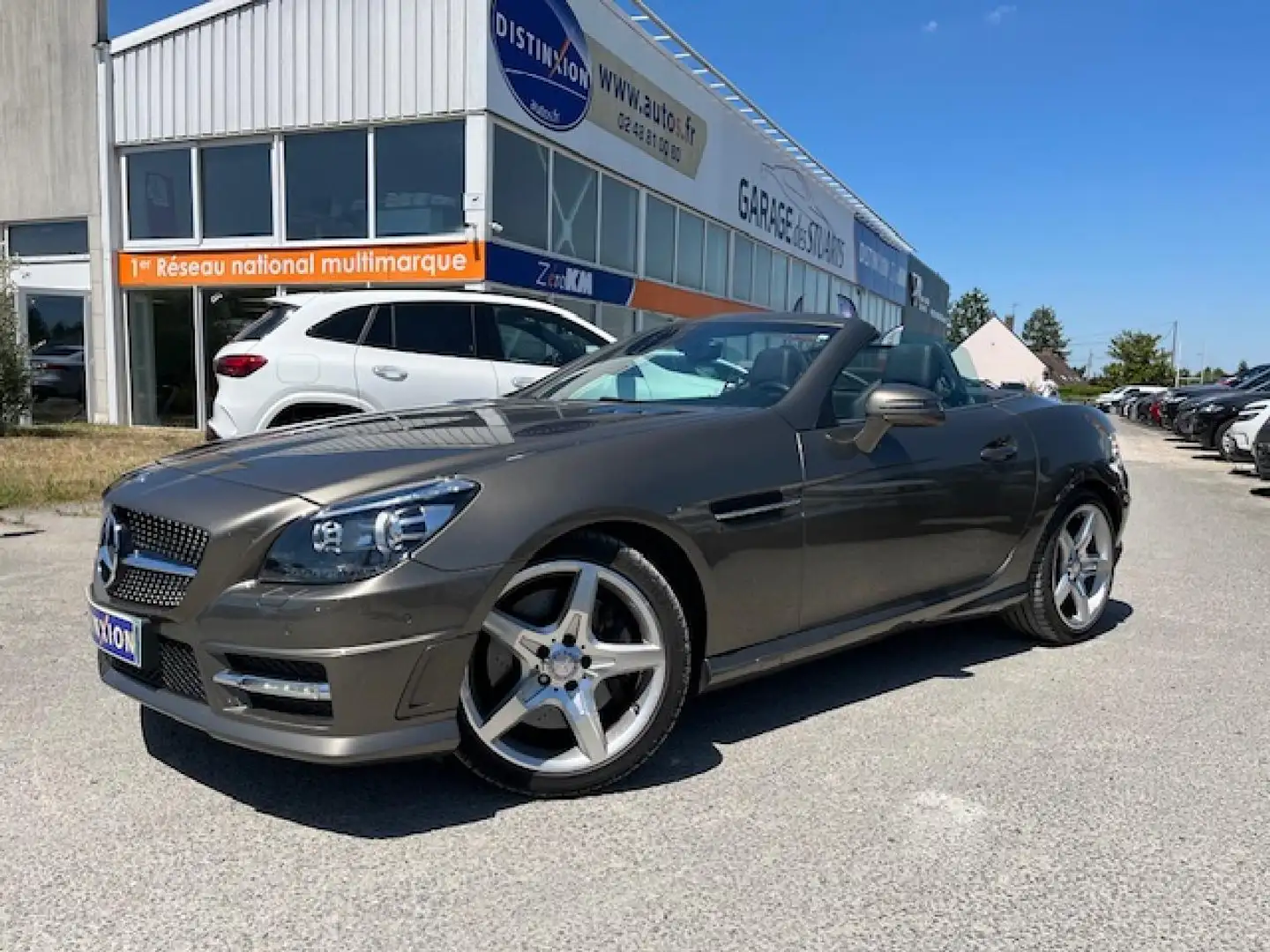Mercedes-Benz SLK 350 BlueEfficiency - BVA 7G-Tronic Plus  CABRIOLET Marrón - 1