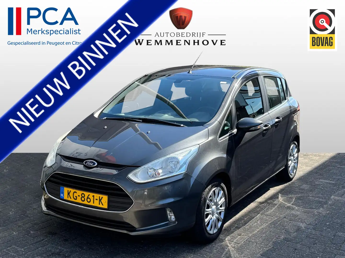 Ford B-Max 1.0 EcoBoost Style Airco/Lichtmetalen velgen/5-Deu Gri - 1