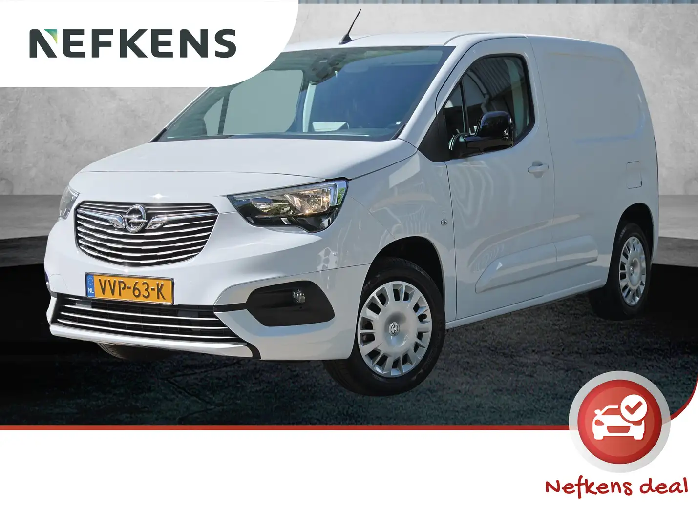 Opel Combo 130pk L1H1 Automaat | Airco | Trekhaak | Parkeerse Wit - 1