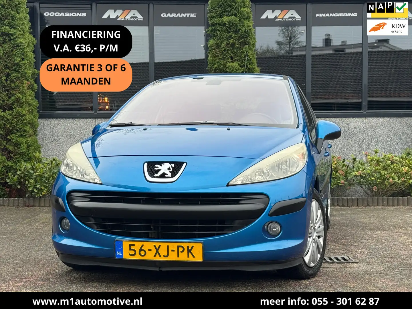 Peugeot 207 1.6 VTi XT | AIRCO | NIEUWE APK Bleu - 1